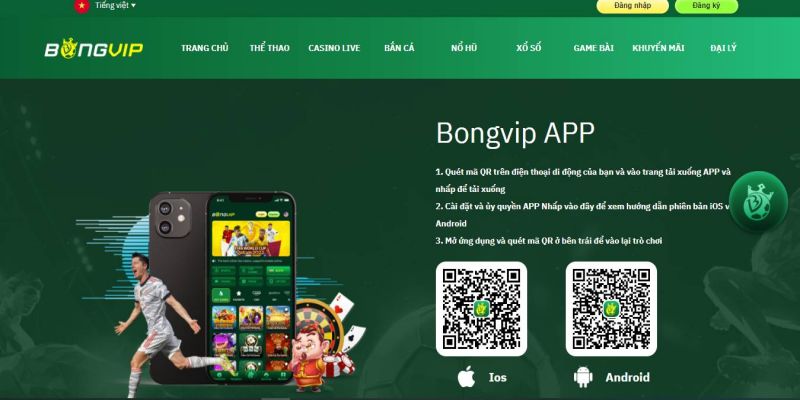 Hướng Dẫn Tải App Bongvip Với Vài Bước Cơ Bản Nhất