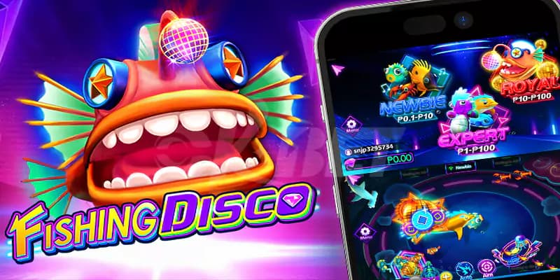 Bongvip - Chơi game bắn cá Fishing Disco đồ họa đẹp mắt